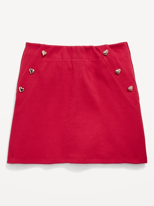 Image number 1 showing, Jacquard-Knit Sailor Skort for Girls