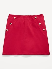 Image number 1 showing, Jacquard-Knit Sailor Skort for Girls