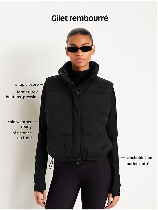 Image number 5 showing, Water-Resistant Puffer Vest
