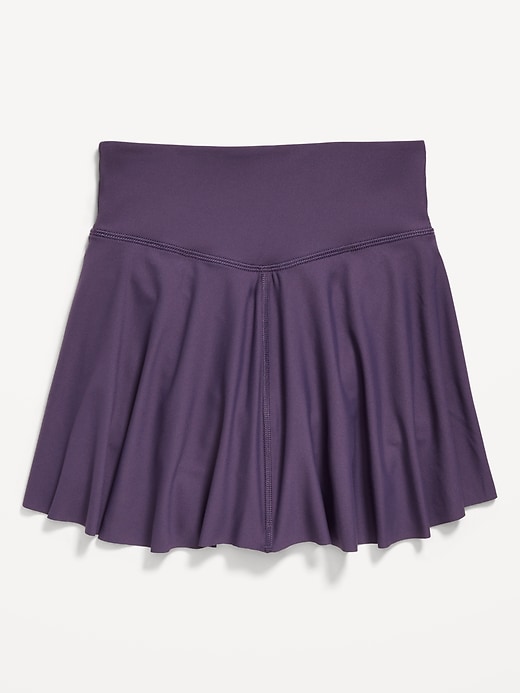 L'image numéro 2 présente Jupe-short PowerSoft à taille haute pour Fille