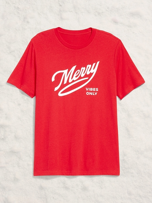 L'image numéro 1 présente T-shirt à imprimé des Fêtes