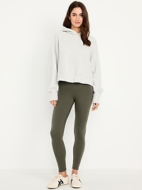 L'image numéro 1 présente Legging à taille haute doublé en molleton (paquet de 3)
