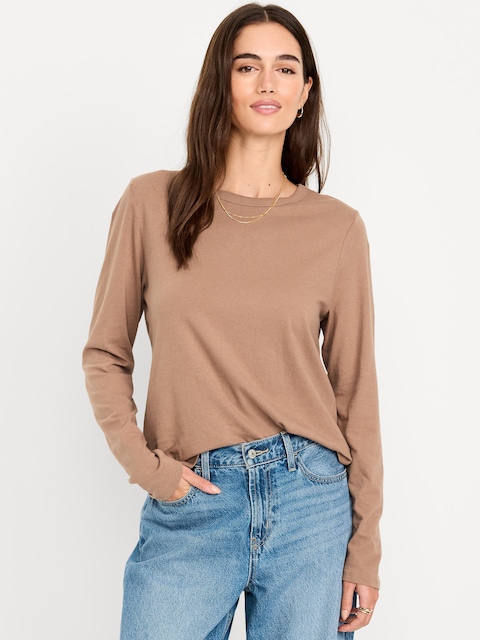 EveryWear Long-Sleeve T-Shirt - Driftwood