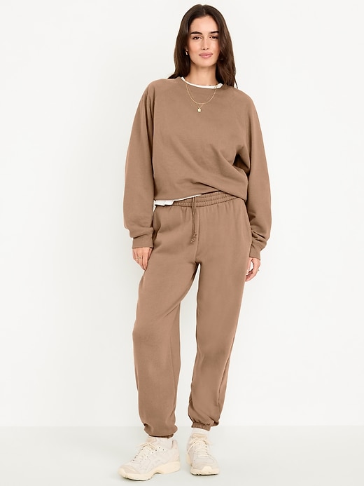 Image number 1 showing, High-Waisted SoComfy Jogger Sweatpants