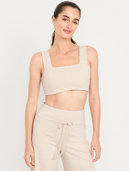 L'image numéro 1 présente Soutien-gorge bandeau de sport à maintien léger NuageConfo