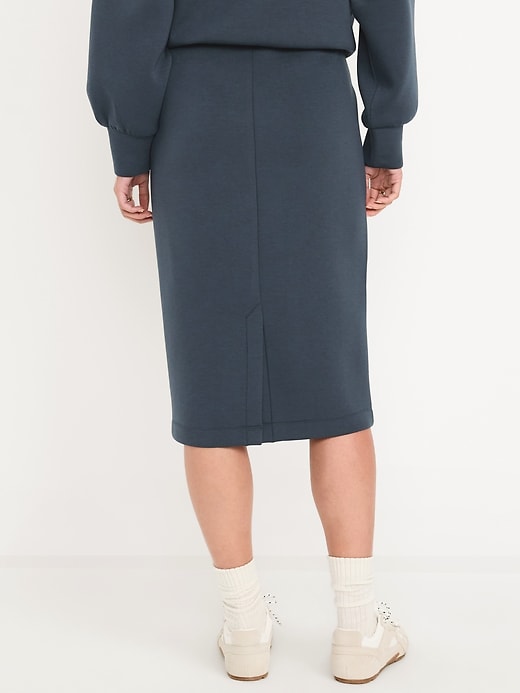 Image number 2 showing, Extra High-Waisted Bounce Fleece Midi Skirt