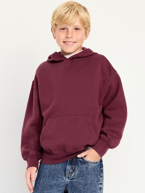 Favorite Fleece Oversized Fleece Pullover Hoodie for Boys - Royal Velvet