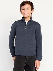 Image number 1 showing, Sweater-Fleece Quarter-Zip for Boys