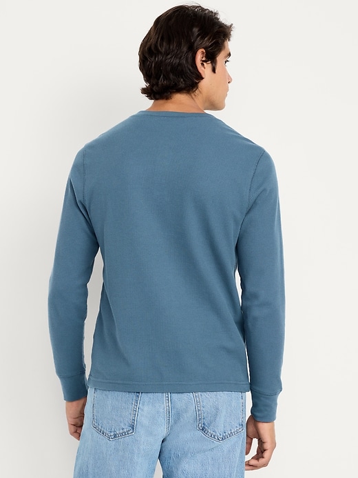 Image number 2 showing, Waffle Henley T-Shirt