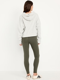 L'image numéro 2 présente Legging à taille haute doublé en molleton (paquet de 3)