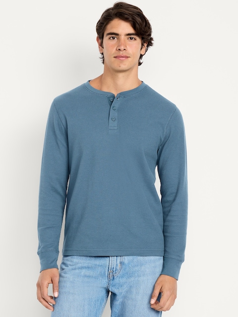 Waffle Henley T-Shirt