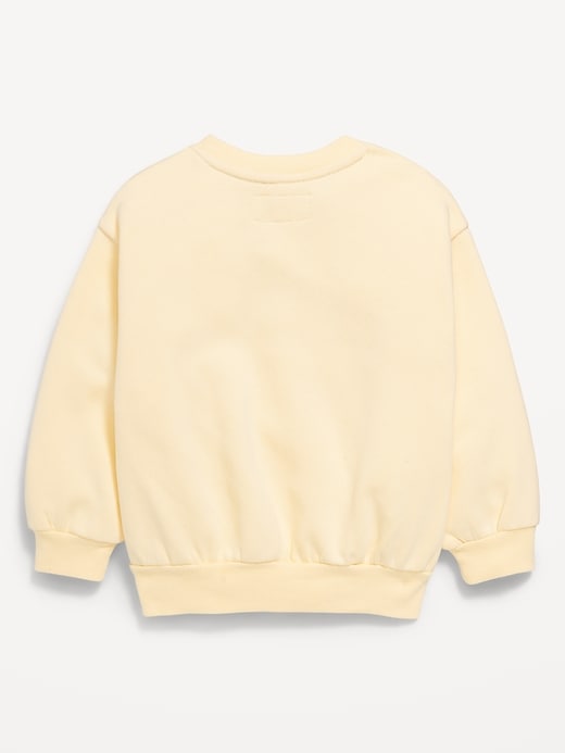 Image number 2 showing, Embroidered Crew-Neck Sweatshirt for Toddler Girls