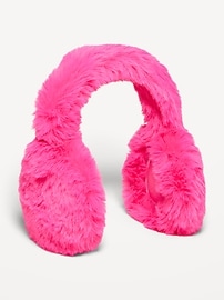 Image number 1 showing, Cozy Faux-Fur Earmuffs for Girls