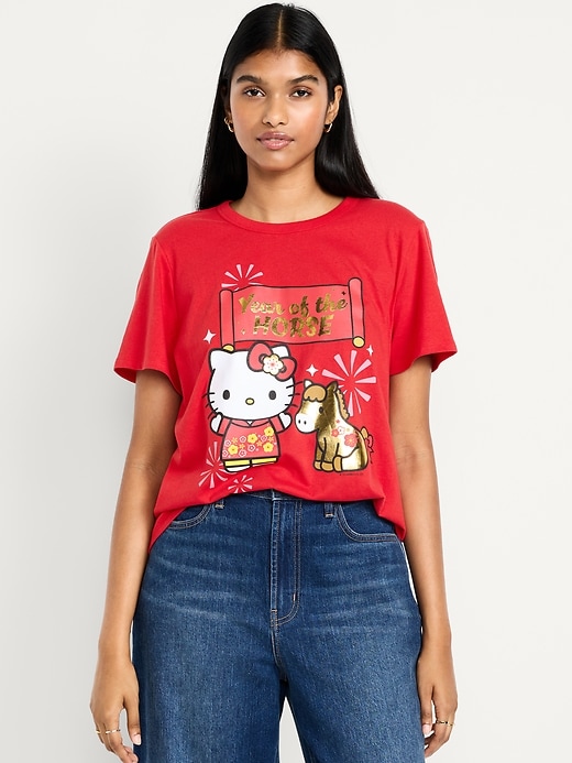 Image number 6 showing, Hello Kitty® Holiday T-Shirt