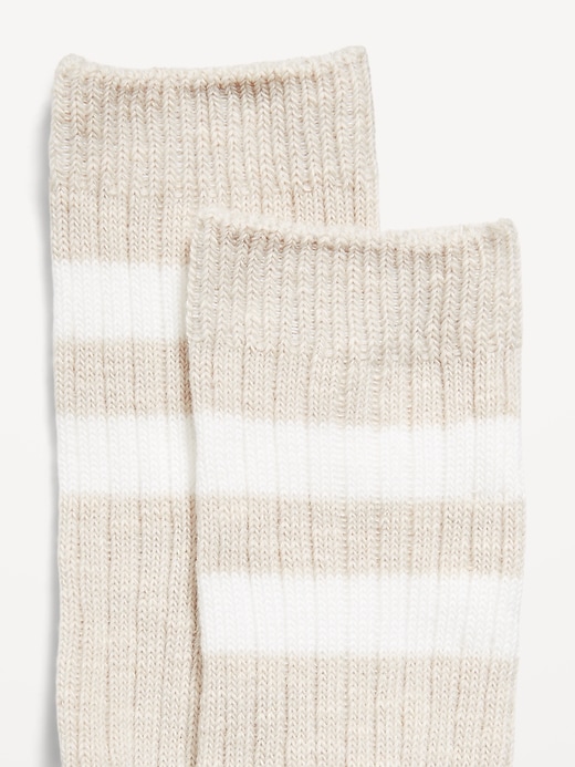 Image number 2 showing, Marled Crew Socks for Women