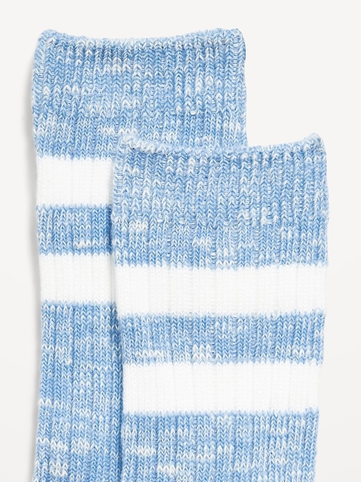 Image number 2 showing, Marled Crew Socks for Women