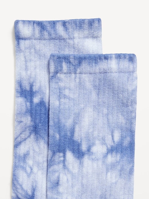 Image number 2 showing, Tie-Dye Crew Socks for Women