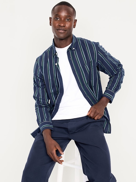 L'image numéro 3 présente Chemise Oxford passe-partout coupe classique