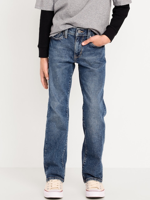 Built-In Flex Boot-Cut Jeans for Boys - Medium Wash