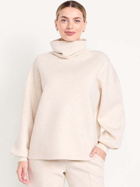Bounce Fleece Oversized Tunic