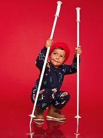 Image number 2 showing, Printed Oversized Microfleece Sweatshirt for Toddler Boys