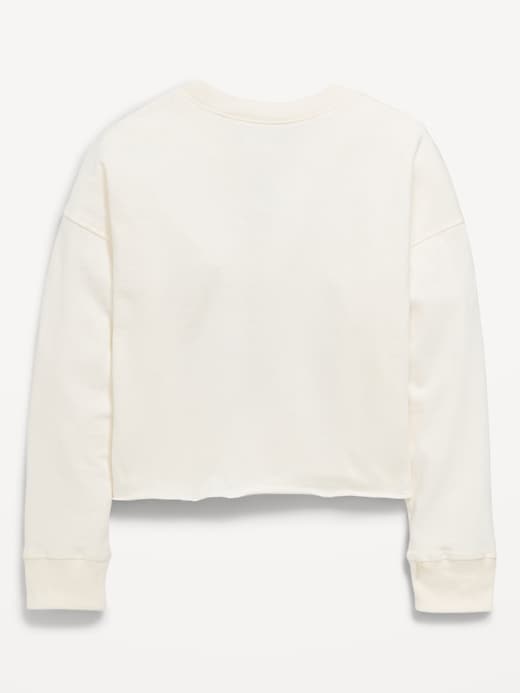 Image number 2 showing, Cyndi Lauper™ Graphic Raw-Edge T-Shirt for Girls