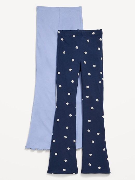 Image number 1 showing, High-Waisted Flare Leggings 2-Pack for Girls