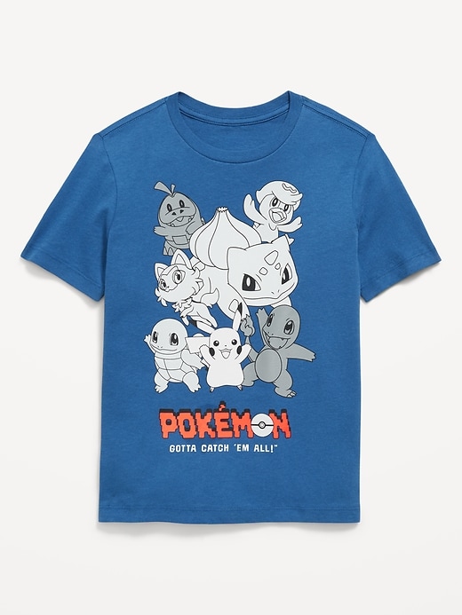 Image number 1 showing, Pokémon™ Gender-Neutral Graphic T-Shirt for Kids