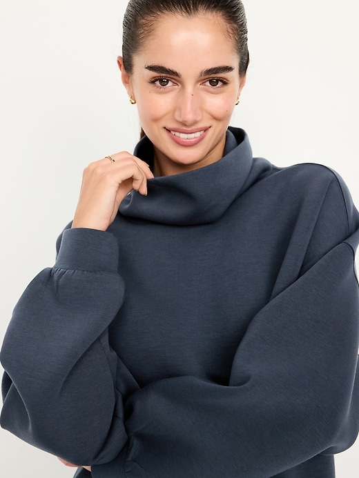 Image number 4 showing, Bounce Fleece Oversized Tunic