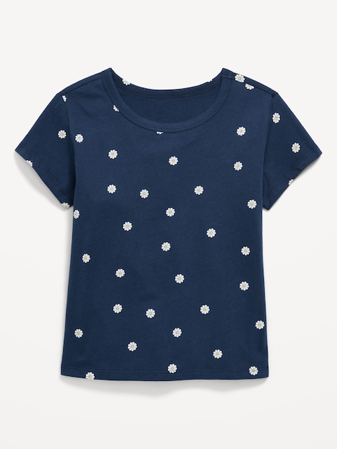 Printed Softest Short-Sleeve T-Shirt for Girls