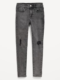 L'image numéro 4 présente Jegging Rockstar à extensibilité 360° à taille haute pour fille