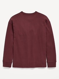 L'image numéro 3 présente T-shirt surdimensionné à imprimé à manches longues pour garçon