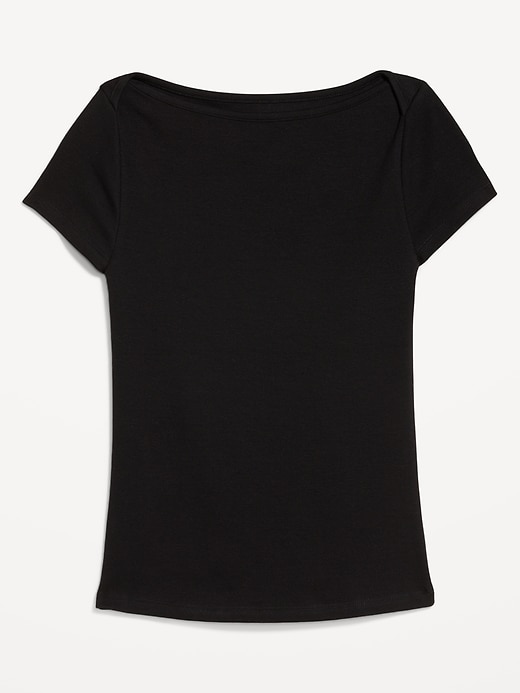 Image number 4 showing, Snug Boatneck T-Shirt