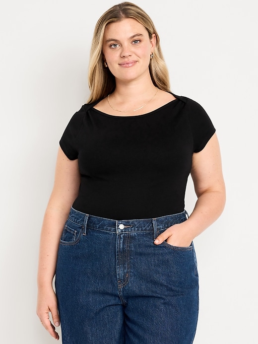 Image number 7 showing, Snug Boatneck T-Shirt