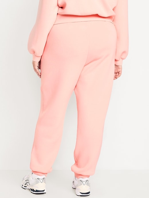 Image number 8 showing, High-Waisted Bounce Fleece Jogger Sweatpants