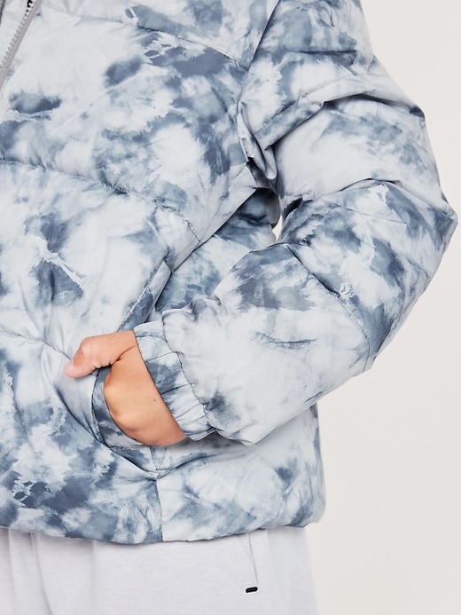 Image number 3 showing, Printed Water-Resistant Puffer Jacket for Boys