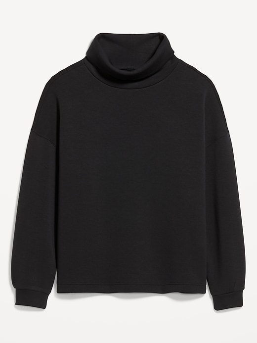 Image number 1 showing, Bounce Fleece Funnel Neck Tunic