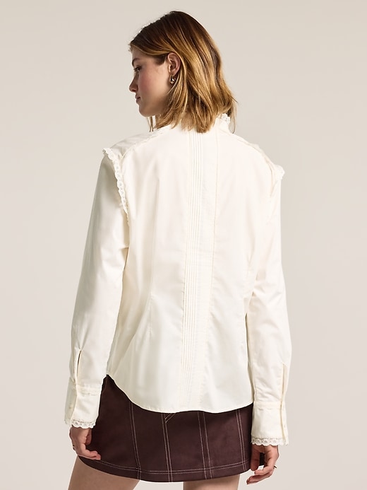 Image number 2 showing, Old Navy x Anna Sui Button-Down Applique Top