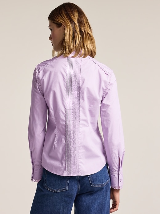 Image number 2 showing, Old Navy x Anna Sui Button-Down Applique Top