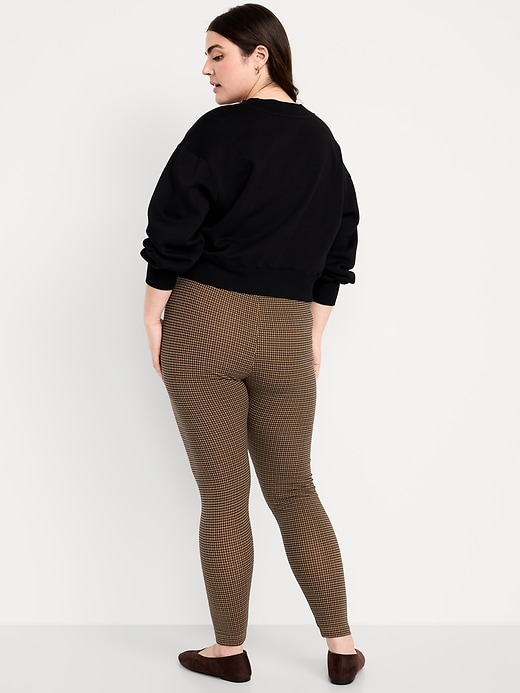 Image number 5 showing, High-Waisted Jersey Fashion Layering Leggings