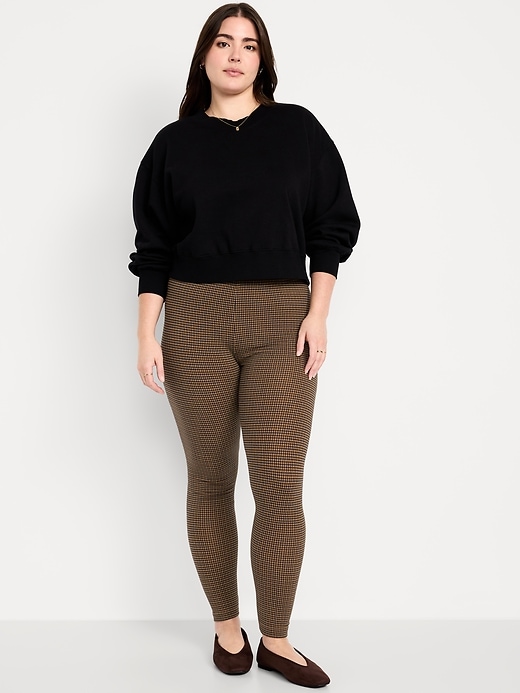 Image number 4 showing, High-Waisted Jersey Fashion Layering Leggings