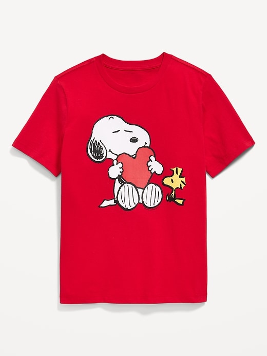 Image number 1 showing, Peanuts™ Snoopy Gender-Neutral Graphic T-Shirt for Kids