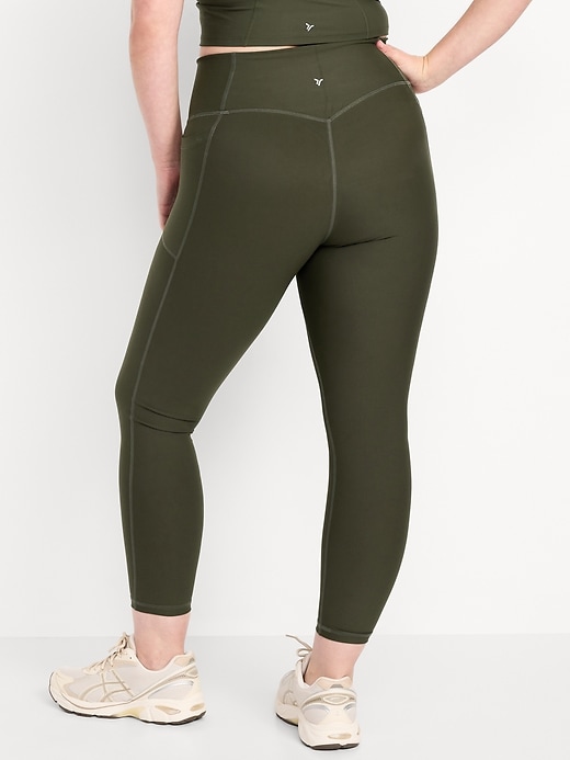 Image number 5 showing, Extra-High Waisted PowerSoft Boundless 7/8 Pocket Leggings – No Front Seam