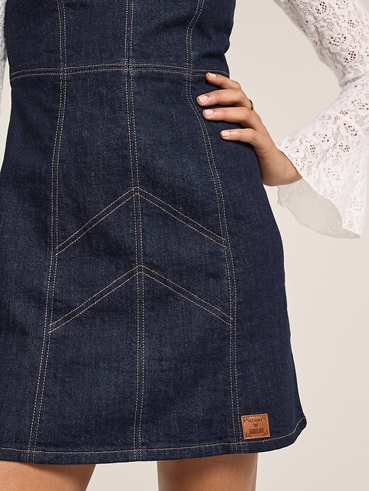 Image number 3 showing, Old Navy x Anna Sui Sleeveless Denim Mini Dress