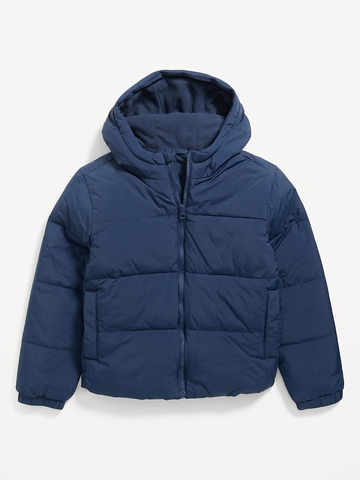 Image number 1 showing, Water-Resistant Puffer Jacket for Boys