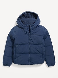 Image number 1 showing, Water-Resistant Puffer Jacket for Boys