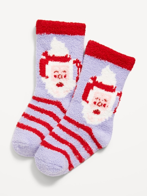 Unisex Cozy Socks for Toddler & Baby - Santa Claus