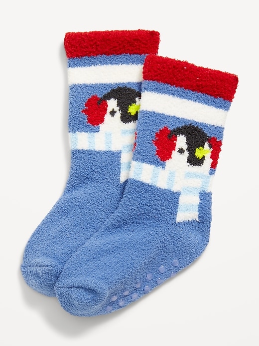 Image number 1 showing, Disney© Unisex Cozy Socks for Toddler & Baby