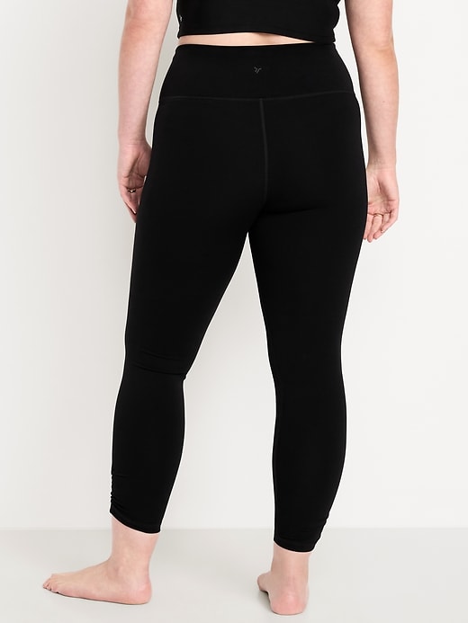 L'image numéro 5 présente Legging StudioSmooth ruché à taille haute