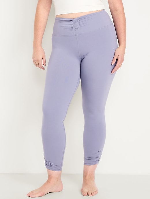 Image number 4 showing, High-Waisted StudioSmooth Ruched Leggings
